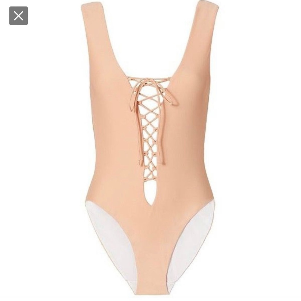ONIA x WWW Danielle lace up one piece